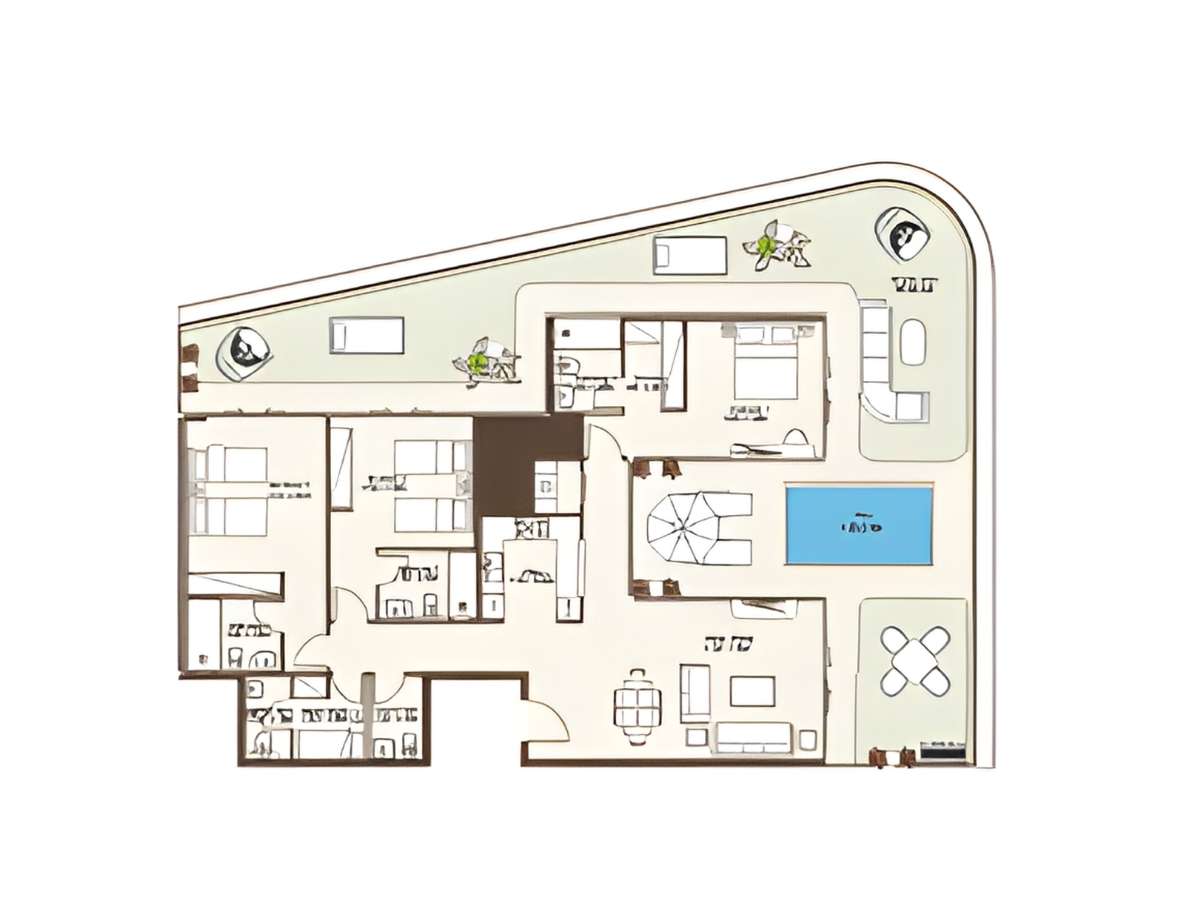3 bedroom simplex